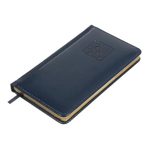 Еженедельник датированный Buromax Bravo 2026 синий 153 х 85 мм (BM.2893-02)