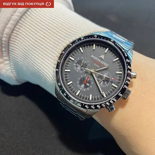 Годинник North Edge Long Wings з сонячною батареєю - фото 20
