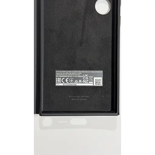 Оригінальний чохол-книжка Smart View Wallet Case для Samsung Galaxy S24 Ultra (6.8") Чорний EF-ZS928CBEGWW - фото 9