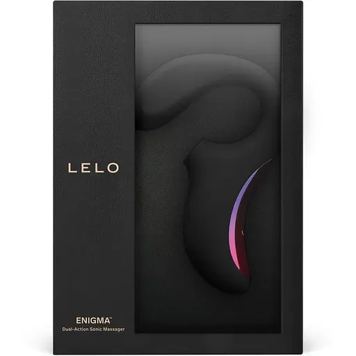 Кліторально-вагінальний звуковий стимулятор Lelo Enigma Black - фото 8