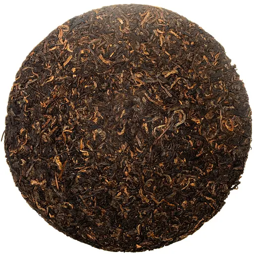 Шу Пуэр Мэнку Золотой Пух 2017 г, 357 г - 1 шт - фото 6