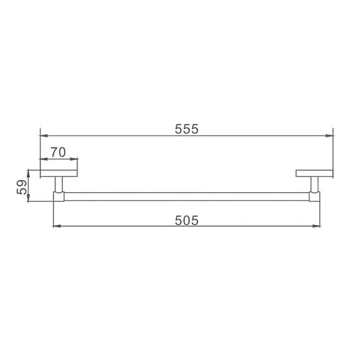 Полотенцедержатель Frap F1901 - фото 5