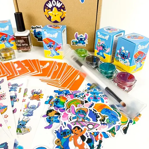 Набор для био-тату "Wow Box Стич" Fresh Tattoo wow-box-stich-5 для 5 детей - фото 3