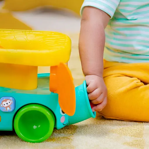 Музыкальная игрушка Bright Starts Pop & Roll Safari Bus (16827) - фото 6