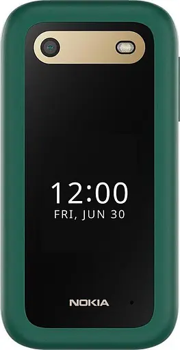 Кнопковий телефон Nokia 2660 Flip Green (UA) - фото 3