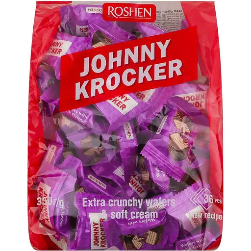 Конфеты Roshen Johnny Krocker Milk, 350 г (887125) - фото 1