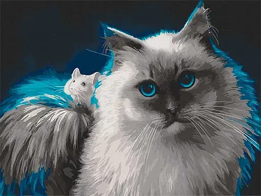 Картина по номерам. Art Craft Цікава дружба 40 * 50 см 11630-AC