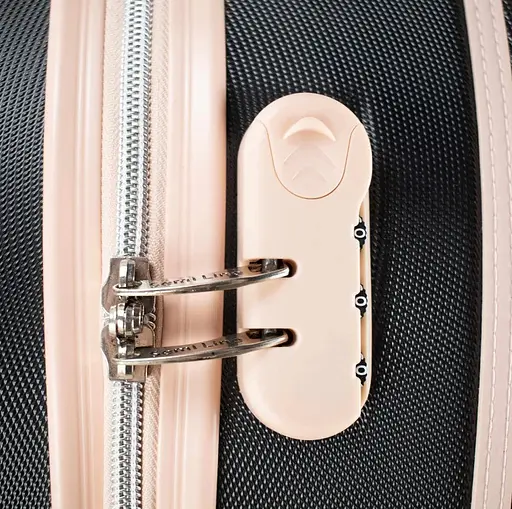 Валіза Semi Line 24" (M) Black/Pink Cream (T5671-3) (DAS302671) - фото 8