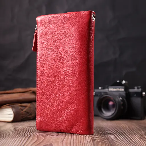 Кожаный женский кошелек ST Leather 21х10.5х2 см acs0028456 - фото 7