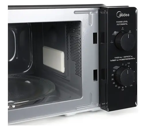 Микроволновая печь Midea MM7P012LV-B (черная) - фото 5