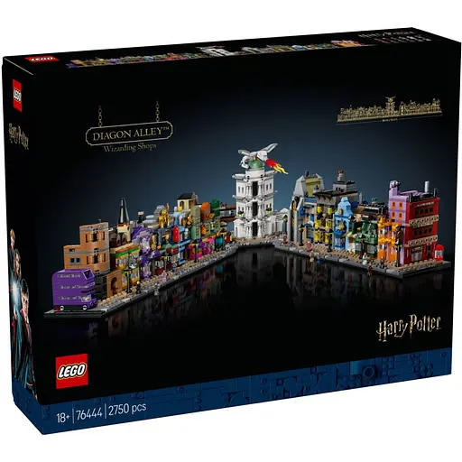 Конструктор LEGO Harry Potter Аллея Диагон. Колдовские магазины 2750 деталей (76444) - фото 2