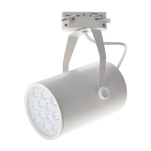 Светильник трековый поворотный LED 422/12W WW WH Brille 32-447