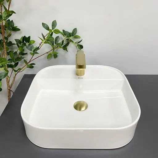 Умивальник VBI Lesina 2 white накладний VBI-015301, Білий - фото 4