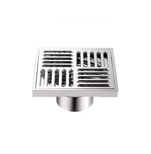 Душевой трап Gappo 100х100 мм, хром G81051 - фото 1