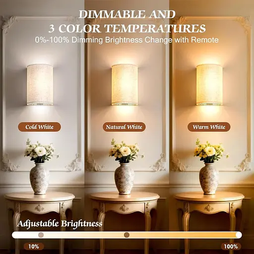 Настінний бра з батарейним живленням - фото 6