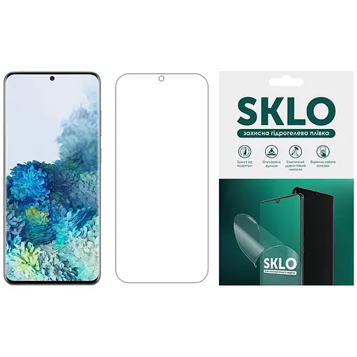 Захисна гідрогелева плівка SKLO екран для Samsung G850F Galaxy Alpha Прозорий
