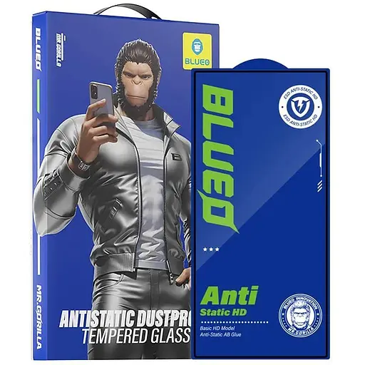 Захисне 2.5D скло Blueo Full Cover HD для Samsung Galaxy S24 Ultra Чорний