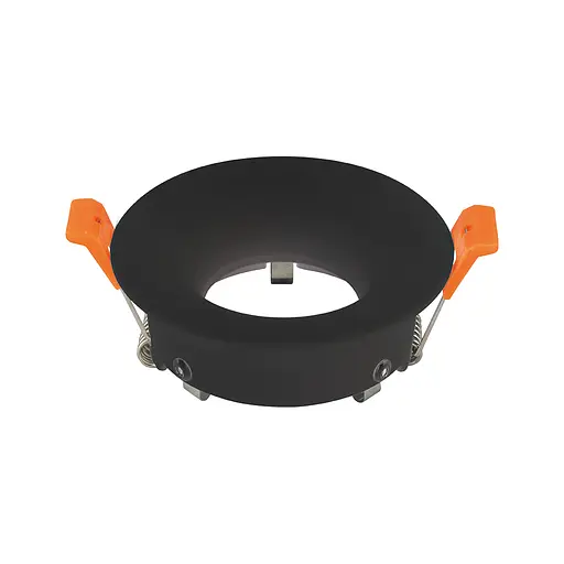 Світильник точковий чорний "KARANFIL-R" круглий MR16 - фото 2