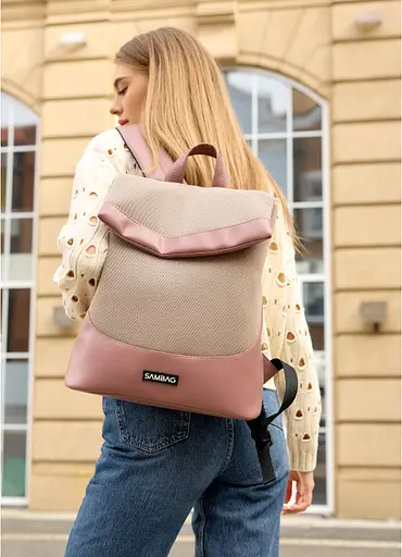 Жіночий рюкзак Sambag 37х31х14 см 000305470