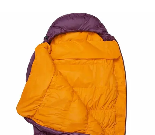 Спальник Mountain Equipment Classic Eco 1000 Wmns Regular L лівий Raisin (1053-ME-006760.01730.RegLZ) - фото 3