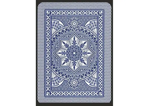 Карти гральні Modiano Poker Cristallo 100% Plastic Jumbo Index (blue) (PC_MPC100JB) - фото 2
