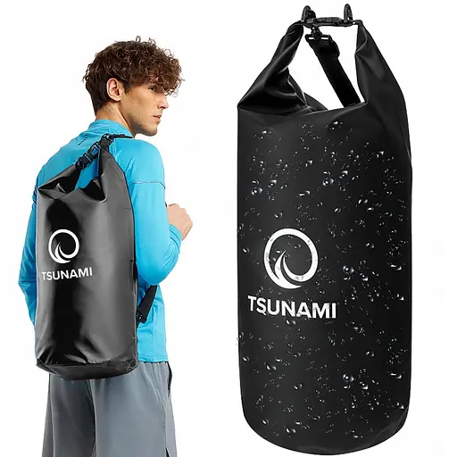 Гермомешок TSUNAMI Dry Pack 30 л водозащитный TS002 (P-5907739312884) - фото 1