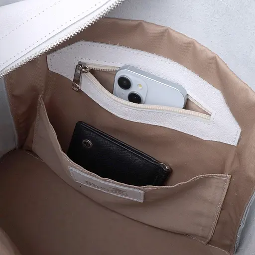 Сумка-шоппер Shvigel из натуральной кожи 29х30х12 см sum0027041 - фото 7