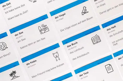Настольная игра English Student Карточки для изучения немецкого языка Для начинающих English Student A1 (укр.) (39122640) - фото 4