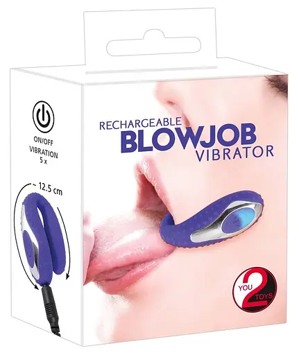Вібратор You2Toys для орального сексу Orion Hi-tech Blow Job 12.5 см фіолетовий - фото 8