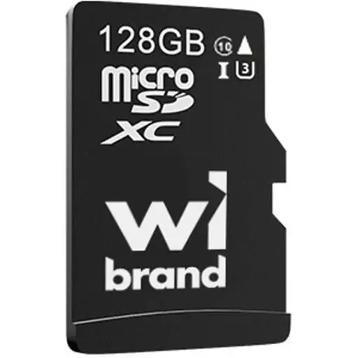 Карта пам'яті Wibrand microSDXC 128GB Class 10 UHS-I U3 (WICDHU3/128GB)