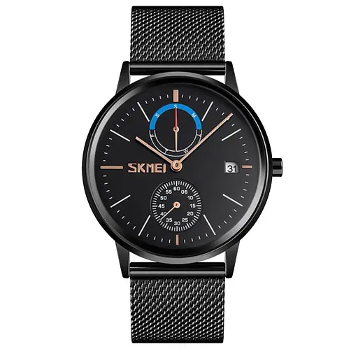Наручний годинник чоловічий Skmei 9182 Black, 9182BK (18399)