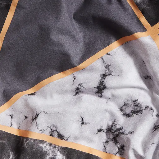 Підковдра Moon&Star Бязь Gold Люкс Marble Gold Полуторна 143x210 см - фото 6