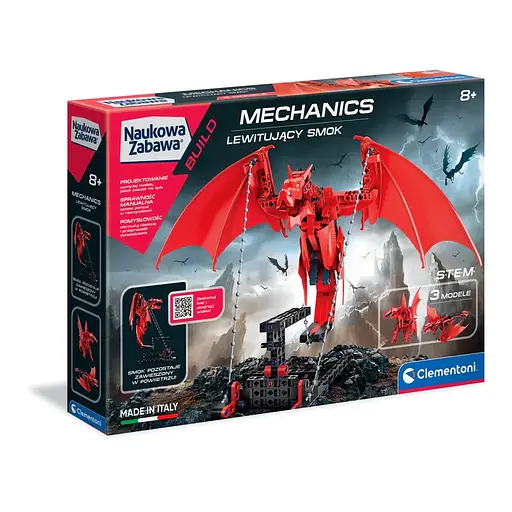 Інтерактивний конструктор 3 в 1 Прикутий Дракон - Clementoni 50706