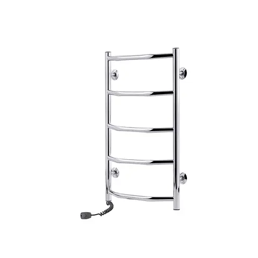 Рушникосушарка електрична Kroner Трапеція ДТEL 600x400/5 EL CV026132, Хром, Ліве - фото 1