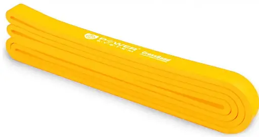 Гумка для фітнесу і кроссфіту Power System PS-4051 CrossFit Level 1 Yellow (опір 4-25 кг) (PS-4051_Yellow) - фото 2