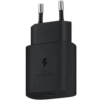 Зарядний пристрій EP-TA800 Travel adapter Samsung HC 25 ват чорний - фото 1