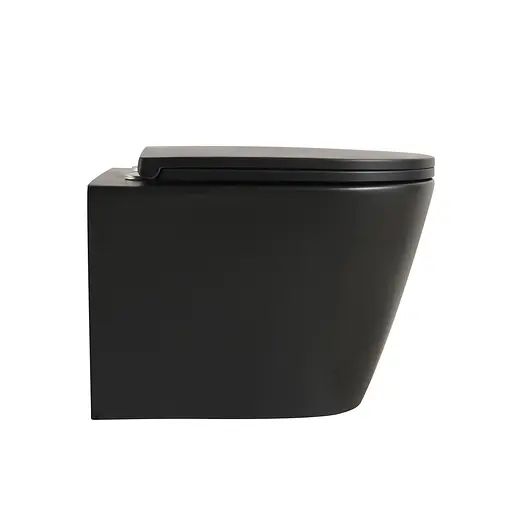 Унитаз подвесной Mixxus Premium Bevel-0304-T1 Black 480x360x360 мм сист. смыва Tornado 1.0 MP6677, Черный матовый - фото 10