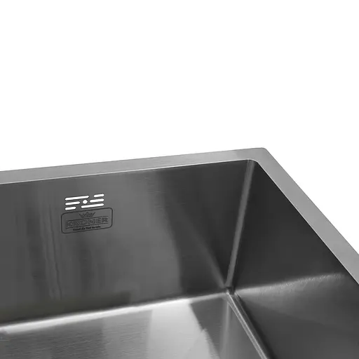 Кухонная мойка Kroner KRP Gebürstet - 4645HM (3,0/1,0 мм) CV022798, Нержавеющая сталь - фото 6