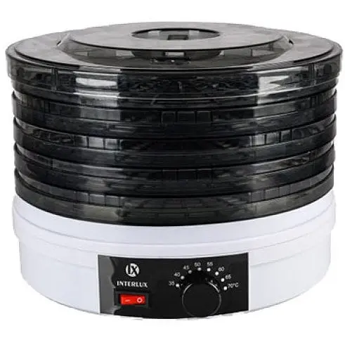 Сушарка для овочів і фруктів Interlux ILFD-4450MH 245 Вт 5 лотків