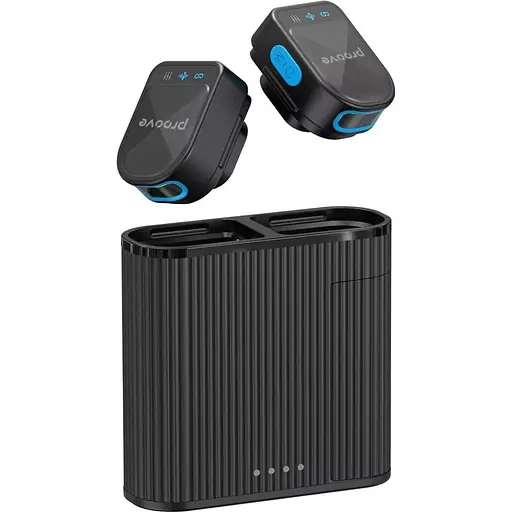Мікрофонна радіосистема Proove DualCast Black (PDWM00002001) [154083] - фото 2