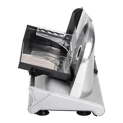 Слайсер електричний Sokany SK-446 500 Вт професійна скибкорізка для м'яса та продуктів Сріблястий - фото 4