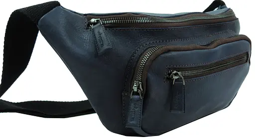 Шкіряна сумка Mykhail Ikhtyar 16х36х6 см sum0022999 - фото 5