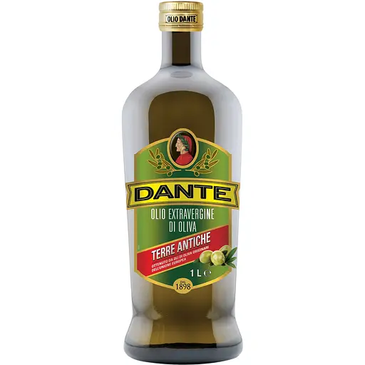 Оливкова олія Dante Terre Antiche Extra Virgin першого холодного віджиму 1 л