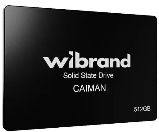 Накопичувач SSD Wibrand Sata 2.5 512GB Caiman Bulk 480 500 (WI2.5SSD/CA512GB) - фото 1