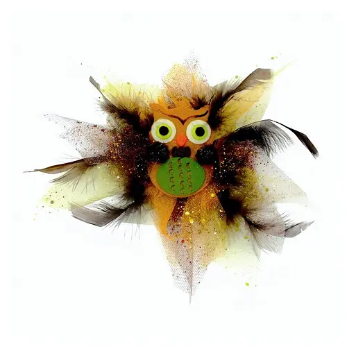 Брошка Совенок - фото 1