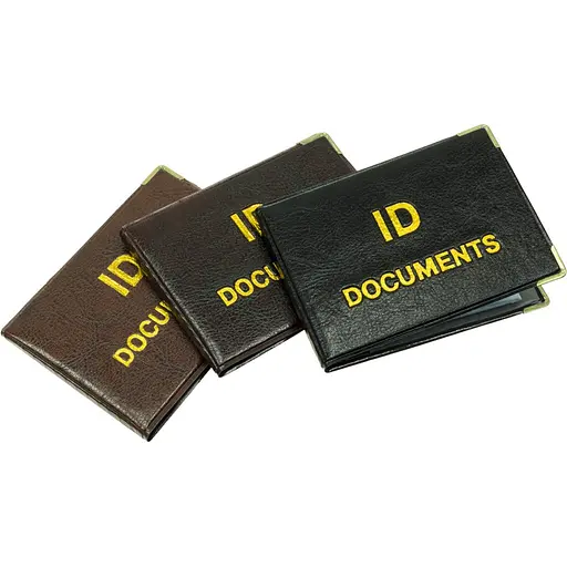 Обложка кожзам на документ ID с вкладышем 129-Па МИКС - фото 1