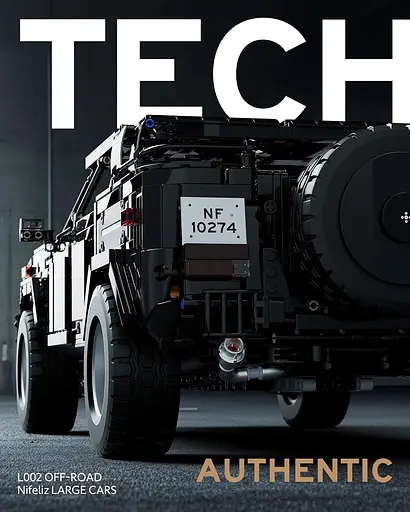 Конструктор Nifeliz Позашляховик L002 Off-Road (NF10274) - фото 3