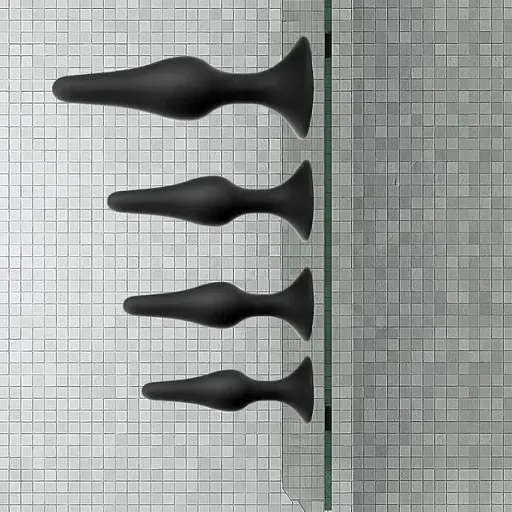 Анальна пробка I’MCUM Black Button розмір XL з медичного силікону Чорна (7970379617697) (IM-BBPlug_XL) - фото 6