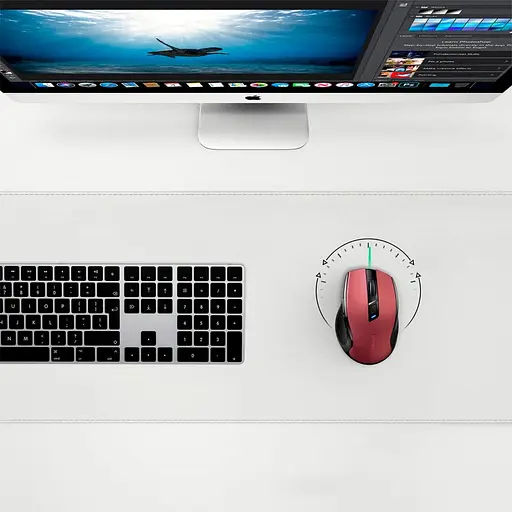 Миша Ugreen MU006 Ergonomic Red (25752) [128620] - фото 8