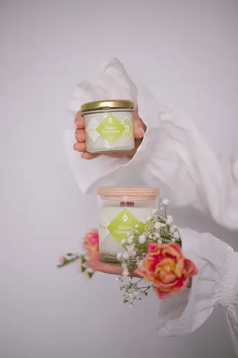 Квітне Черемшина 250 мл, 30 год Стандартні Соєвий віск - фото 3